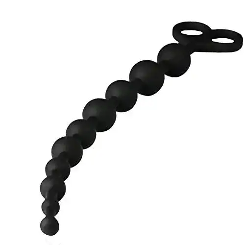 Analkugel SXOVO Anal Kette mit 10 Kugeln, Anal Plug