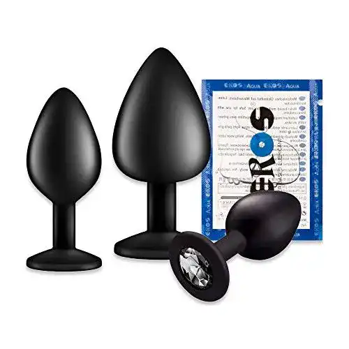 Analplug provocaTOY Set Sexspielzeug Silikon Inkl. Gratis Gleitgel