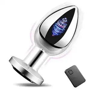 Analvibrator Fidech Metall für ihn, Edelstahl 10 Vibrationsmodi