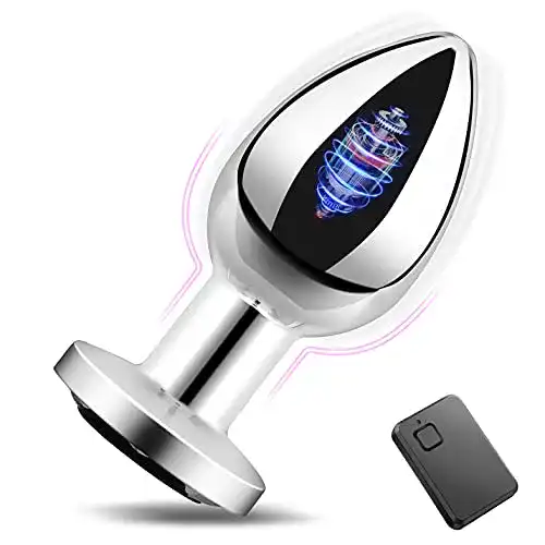 Analvibrator Fidech Metall für ihn, Edelstahl 10 Vibrationsmodi