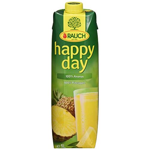 Die beste ananassaft happy day rauch ananas 6er pack 6 x 1 l Bestsleller kaufen