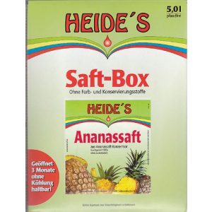 Ananassaft Heides-BiB , 5 Liter