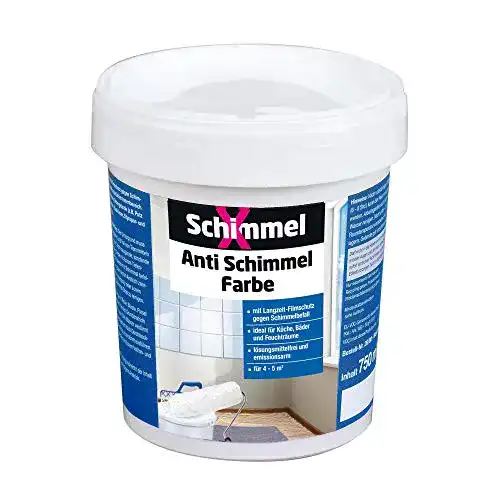 Anti-Schimmel-Farbe PUFAS 0750 SchimmelX Anti-Schimmelfarbe