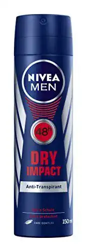 Antitranspirant Nivea Men Deo Dry Impact Plus Spray, 4 x 150 ml