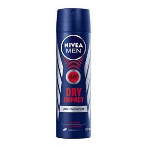 Antitranspirant Nivea Men Deo Dry Impact Plus Spray, 4 x 150 ml