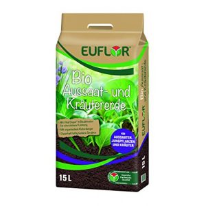 Anzuchterde Euflor 15 L Bio Aussaat- und Kräutererde, Spezialerde