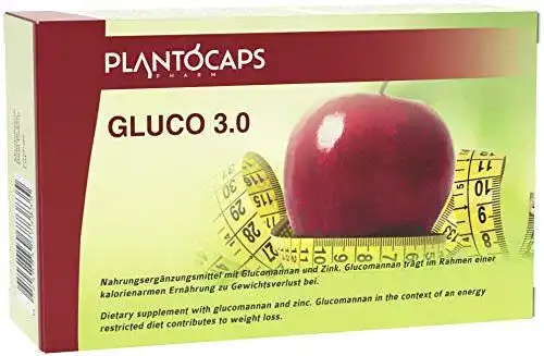 Appetitzügler plantoCAPS Abnehmen mit GLUCO 3.0 Stoffwechsel