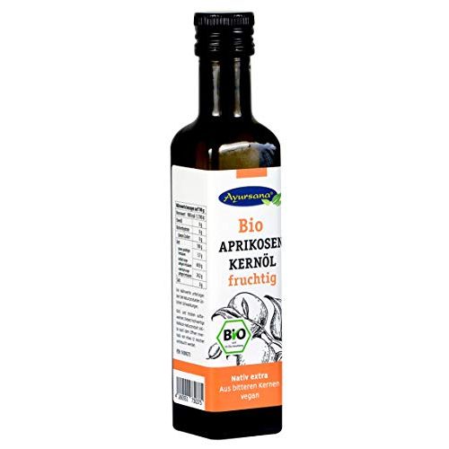 Aprikosenkernöl Ayursana – Bio (250 ml)