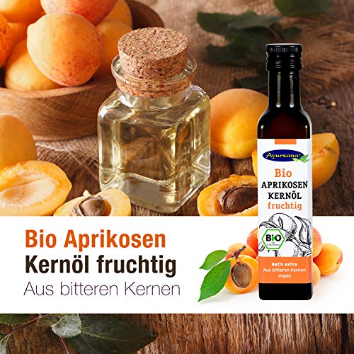 Aprikosenkernöl Ayursana – Bio (250 ml)
