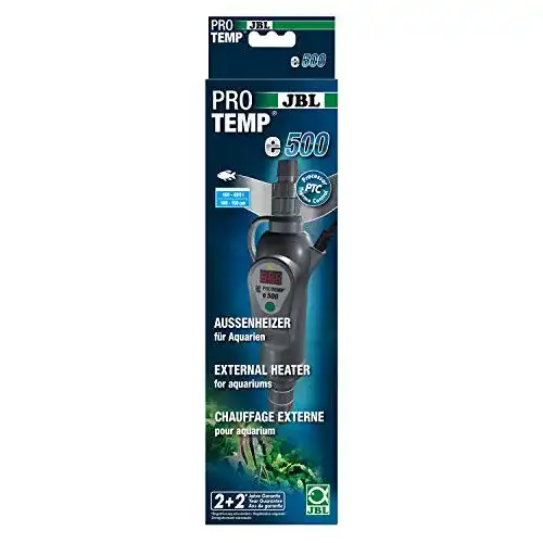 Aquarium-Heizung JBL Außenheizer für Süßwasser-Aquarien, E500