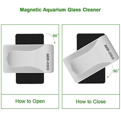 Aquarium-Scheibenreiniger UEETEK Fisch Tank Glass Magnet Bürste