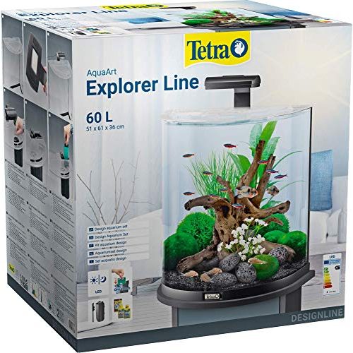 Aquarium Tetra Explorer Line 60 L Komplett-Set – LED-Beleuchtung