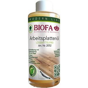 Arbeitsplattenöl BIOFA Naturfarben Biofa, lösungsmittelfrei 150 ml