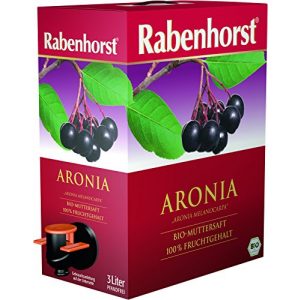 Aroniasaft Rabenhorst Aronia Bio-Muttersaft 3 Liter BiB, 1er Pack