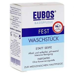Arztseife Eubos Fest Waschstück blau, 125 g
