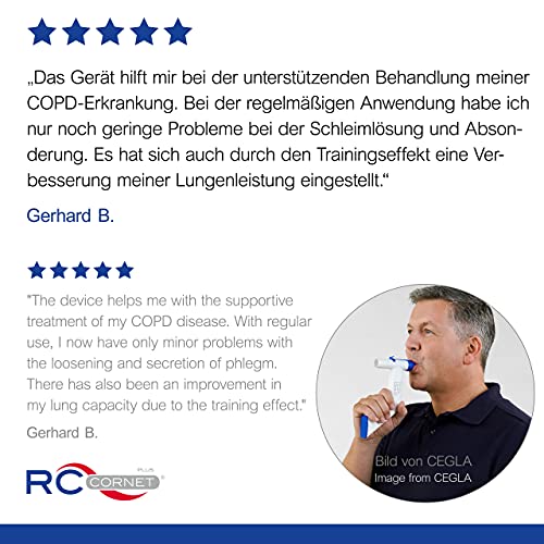 Atemtrainer RC CEGLA -Cornet PLUS Atemtherapiegerät