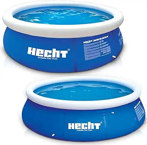 Aufblasbarer Pool Hecht Großer Quick Up Pool Familienpool