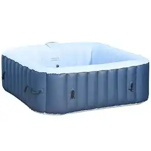 Aufblasbarer Whirlpool Outsunny Whirlpool für 2-4 Personen