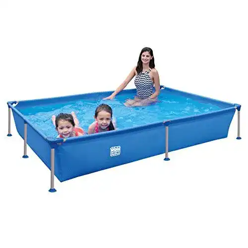 Aufstellpool rechteckig KC HAPPY PEOPLE Stahlrahmenpool