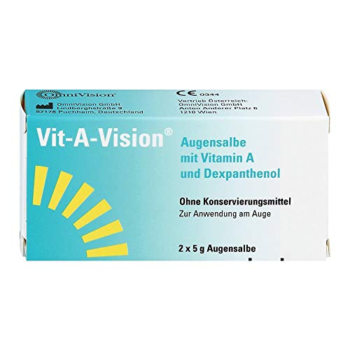 Augensalbe OMNIVISION GMBH Vit-A-Vision , 2X5 g