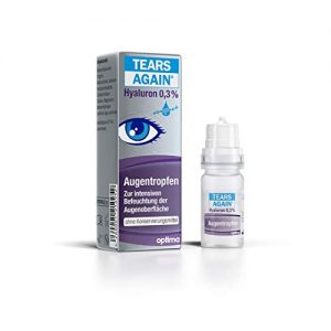 Augenspray TEARS AGAIN Hyaluron 0,3% Augentropfen GEL 10 ml