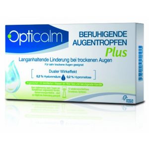 Augentropfen Opticalm Plus,10 x 0.5 ml, 1er Pack (1 x 5 ml)