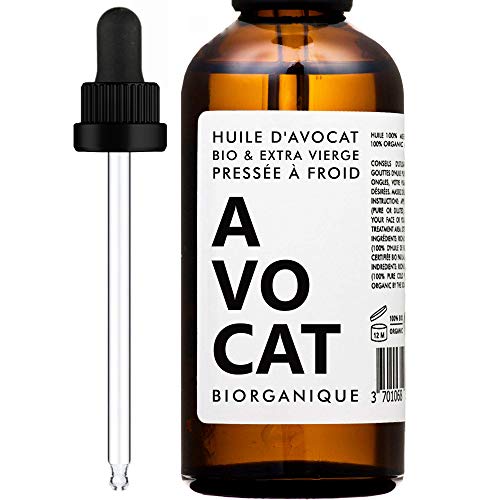 Avocadoöl Biorganique Bio für Haut & Haar – 100 ml – 100% Bio