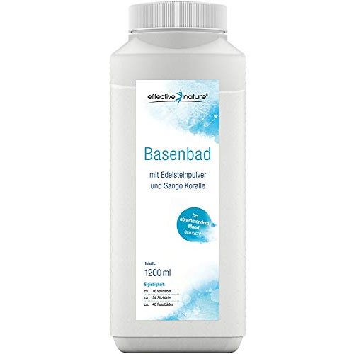 Badesalz effective nature Basenbad – 1200 g – Sango-Meereskoralle