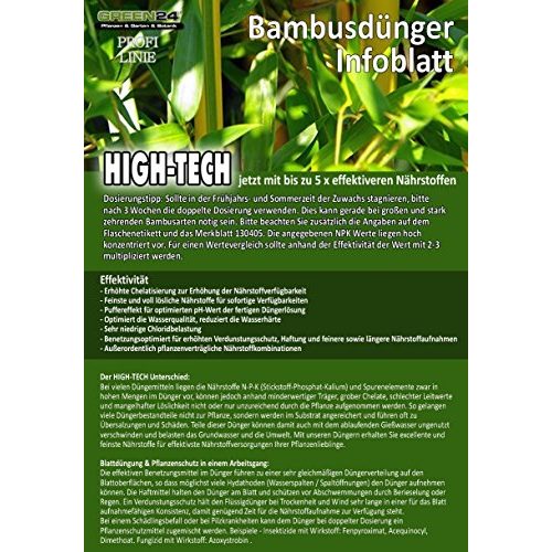 Bambusdünger GREEN24 Spezial FE PRO Premium NPK Dünger