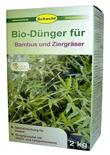 Bambusdünger Schacht BIO-Dünger für Bambus, Ziergräser 2 kg