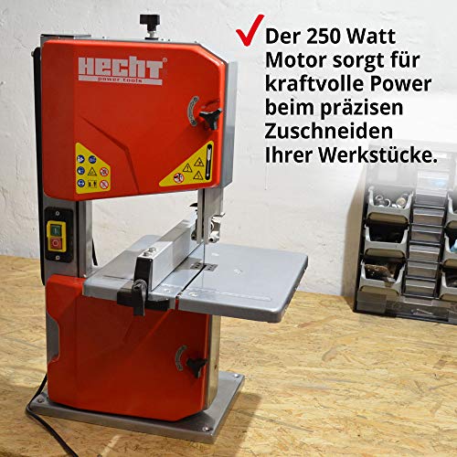 Bandsäge Hecht (Neue Version) – 250 Watt Power 1400 mm Band