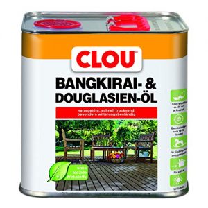 Bangkirai-Öl CLOU Bangkirai Holzöl: Schutz, Pflege 2,5 L