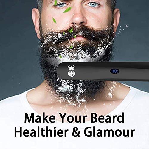 Bartglätter INVJOY für Männer, Bartglättungskamm Schnurlos