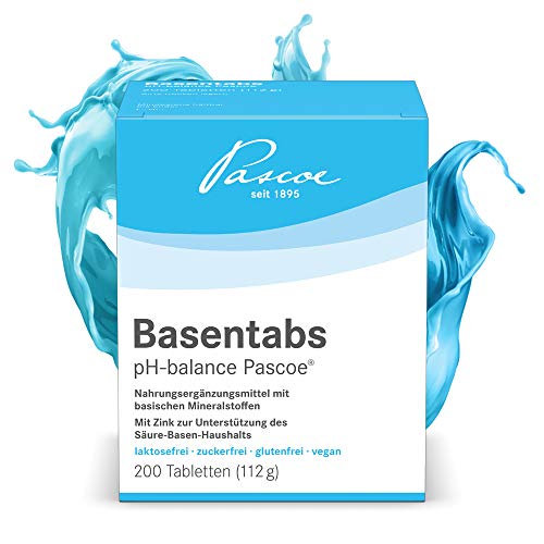 Basentabletten Pascoe ® Basentabs pH-balance: 200 Tabletten