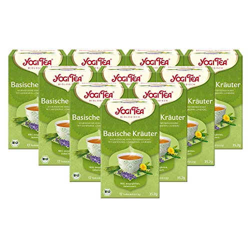 Die beste basentee yogi tea 10 x bio basische kraeuter 10er pack Bestsleller kaufen