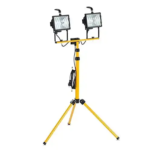 Baustrahler as – Schwabe Halogenstrahler, doppelte Halogenlampe