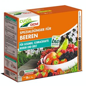 Beerendünger Cuxin Bio Dünger für Obst und Beerensträucher
