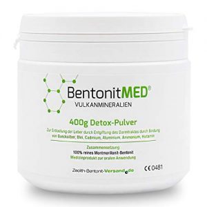 Bentonit BentonitMED Vulkanmineralien MED® Detox-Pulver 400g