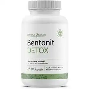 Bentonit effective nature – Detox – 240 Kapseln – Zertifiziert
