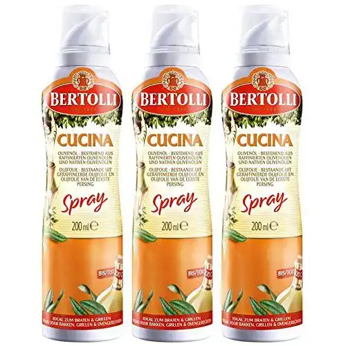 Die beste Bertolli Olivenöl Bertolli Olivenöl Spray Cucina, 3 x 200 ml 2026 Test Bestseller Bertolli Olivenöl Bertolli Olivenöl Spray Cucina, 3 x 200 ml