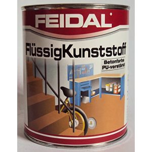 Betonfarbe Feidal Flüssigkunststoff, Steingrau RAL 7030 / 750 ml