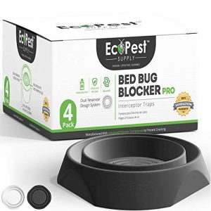 Bettwanzenfalle ECOPEST Bettwanzen Detektor – 4er Pack