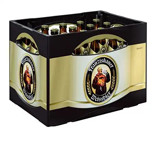 Bier Franziskaner Hefe-Weiss Flaschen, MEHRWEG (20 x 0.5 l) Kasten