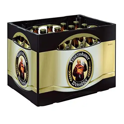Bier Franziskaner Hefe-Weiss Flaschen, MEHRWEG (20 x 0.5 l) Kasten