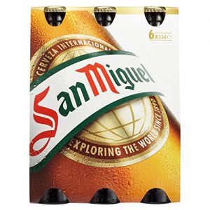 Bier SAN MIGUEL ESPECIAL San Miguel Lager MEHRWEG, (6 x 0.33l)
