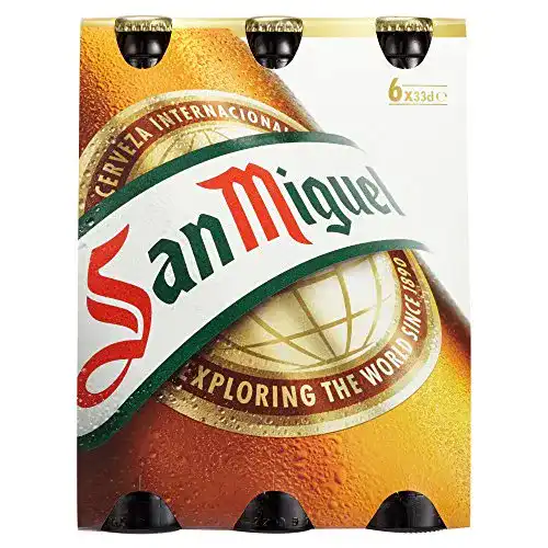 Die beste Bier SAN MIGUEL ESPECIAL San Miguel Lager MEHRWEG, (6 x 0.33l) 2026 Test Bestseller Bier SAN MIGUEL ESPECIAL San Miguel Lager MEHRWEG, (6 x 0.33l)