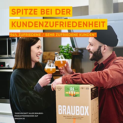 Bierbrauset Braubox ®, Sorte Helles I zum Bier brauen in der Küche