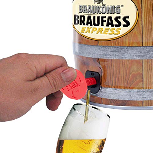 Bierbrauset BRAUKÖNIG ® Braufass Express – Holzfass
