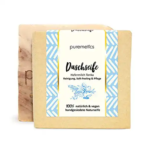 Bio-Seife Puremetics Zero Waste pflegende Dusch-Seife”Hafermilch
