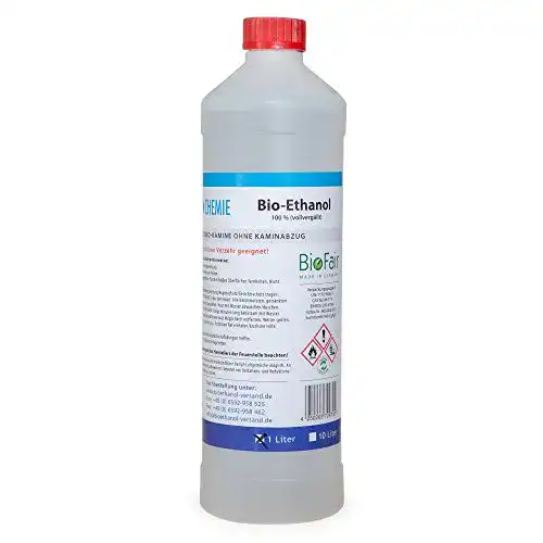 Bioethanol BioFair ® Ethanol in Literflaschen – 100% Bio-Ethanol
